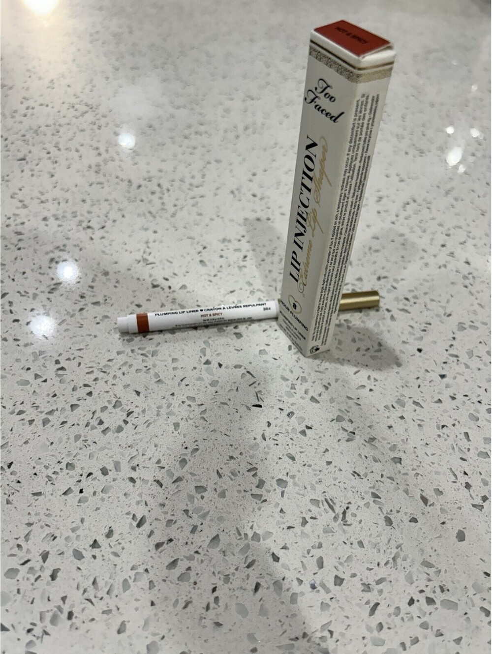 Too Faced Lip Injection Extreme Lip Shaper In Shade Hot & Spicy 0.01.